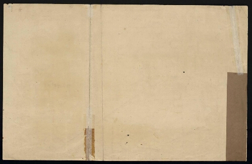 Metz. Cahier J : ville, fortifications. Folio 1, verso.
Feuillet vierge.